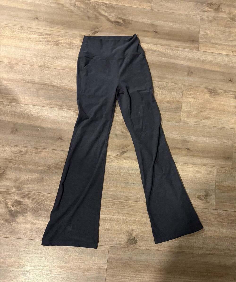 Kirkland Signature Flare Leggings Size S Navy Blue Yoga Pants